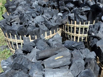 Natural Mahogany Wood Charcoal